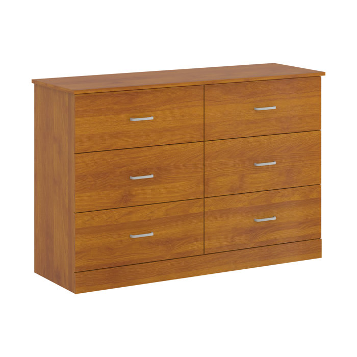Wade Logan® Allyannah 6 Drawer Dresser Reviews Wayfair